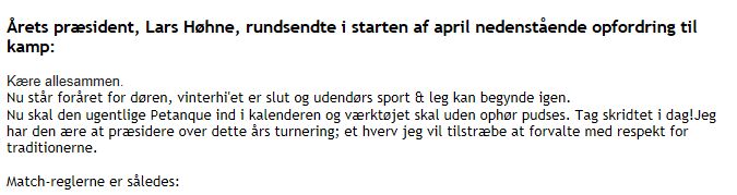 Indkaldelse